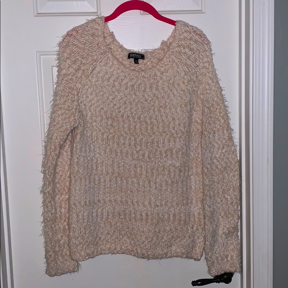 Soft pink/cream sweater